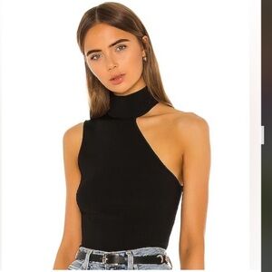 Super down xs turtle neck halter top